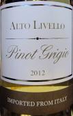 Alto Livello - Pinot Grigio 0